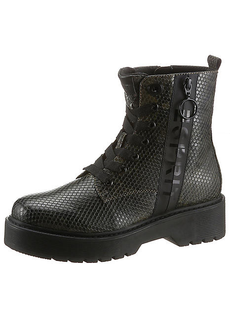 esprit lace up boots