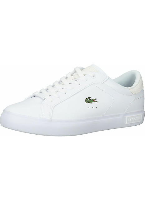 Lacoste lace deals up sneakers