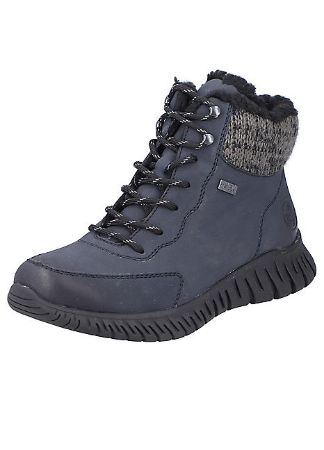 Lace Up Winter Boots by Rieker