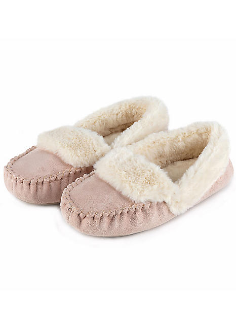 Totes moccasin slippers store womens