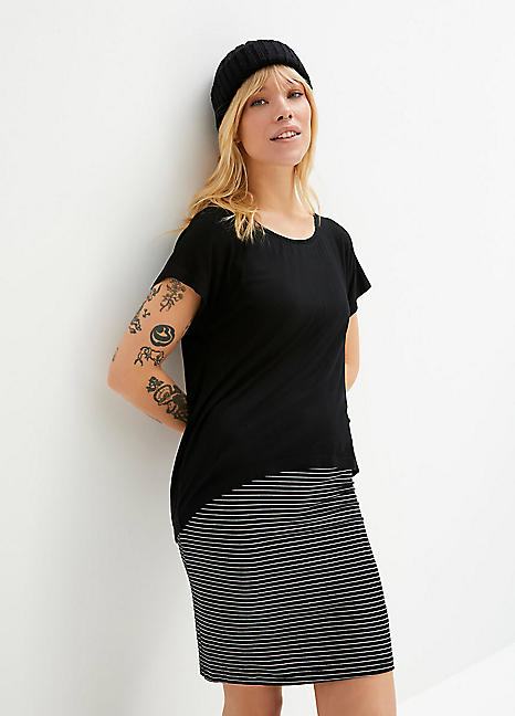 baggy jersey dress