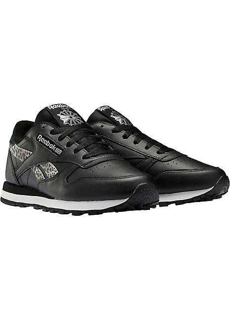 reebok classic animal print