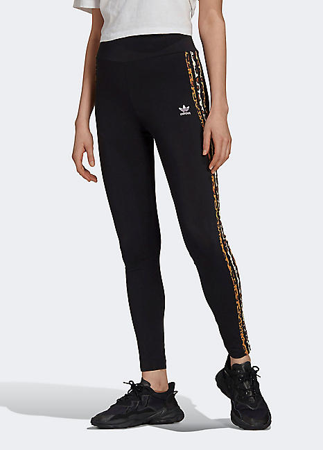 Leopard print outlet adidas leggings