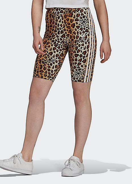 leopard cycling short
