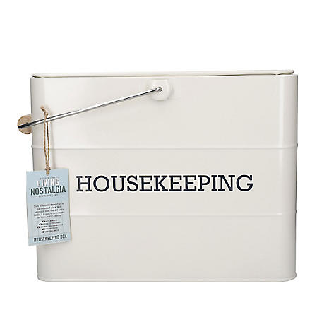 Living Nostalgia Cleaning Caddy & Housekeeping Box by KitchenCraft