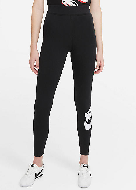 Logo Print Leggings by Nike