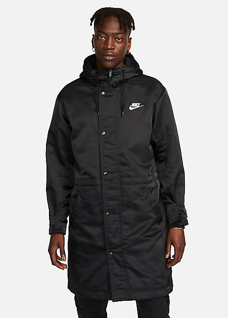 Long Length Parka Jacket by Nike Look Again