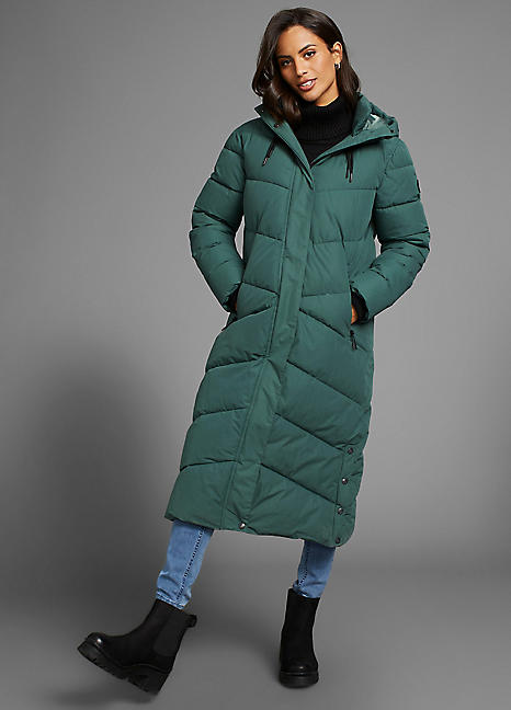 Polarino quilted waterproof coat on sale