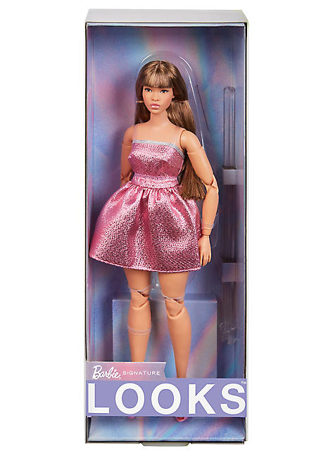 Barbie Looks Curvy Pink Mini Dress by Barbie