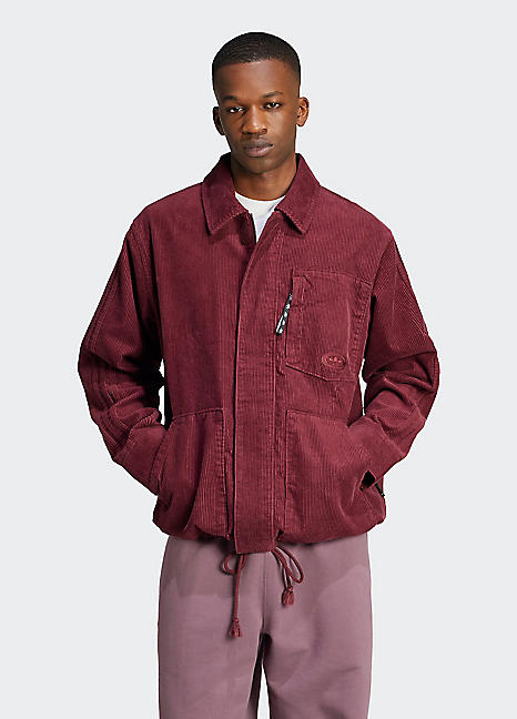 Loose Fit Corduroy Jacket by adidas Originals | Look Again