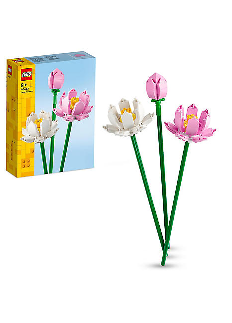 Lotus Flowers Bouquet Set by LEGO Creator Look Again