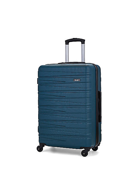 Teal suitcase discount