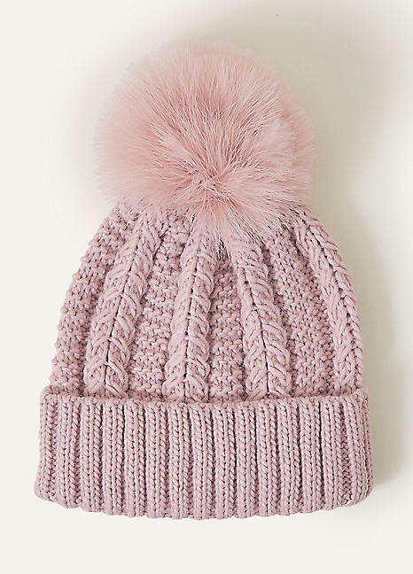 accessorize bobble hat