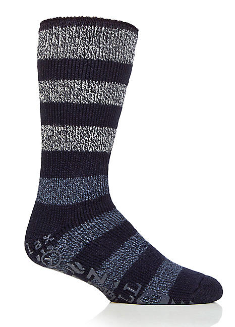 Men's Heat Holders Thermal Socks Lite - Stripe by Drew Brady