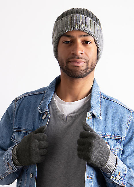 Mens chunky knit hat online