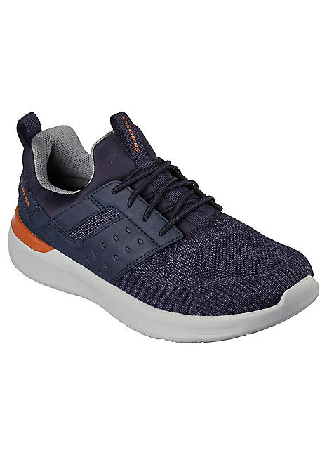 Skechers bungee slip outlet on knitted