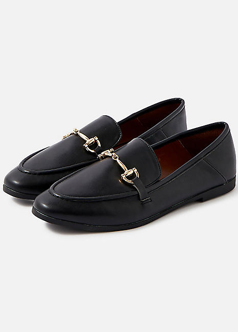Metal Bar Loafers by Accessorize | Look Again