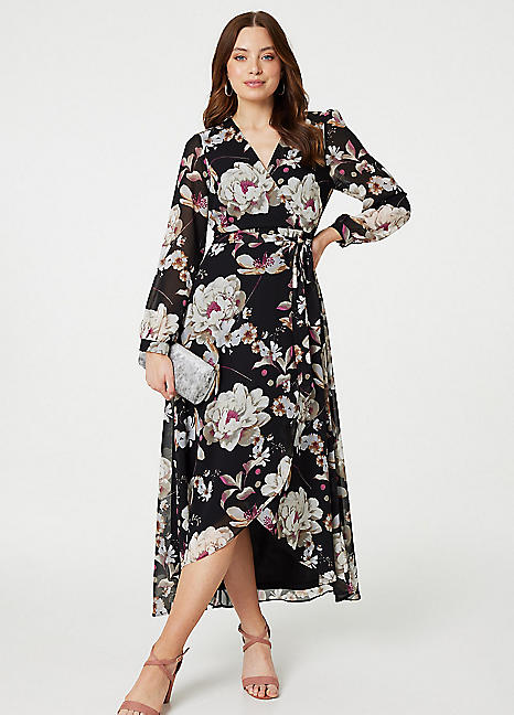 Izabel wrap dress on sale