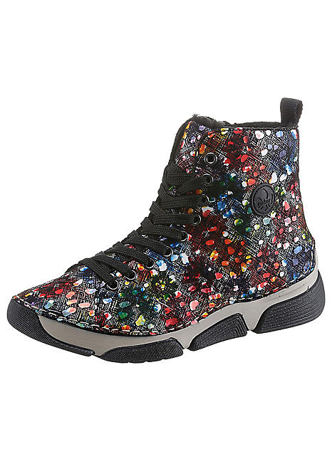 Multicolour Winter Boots by Rieker