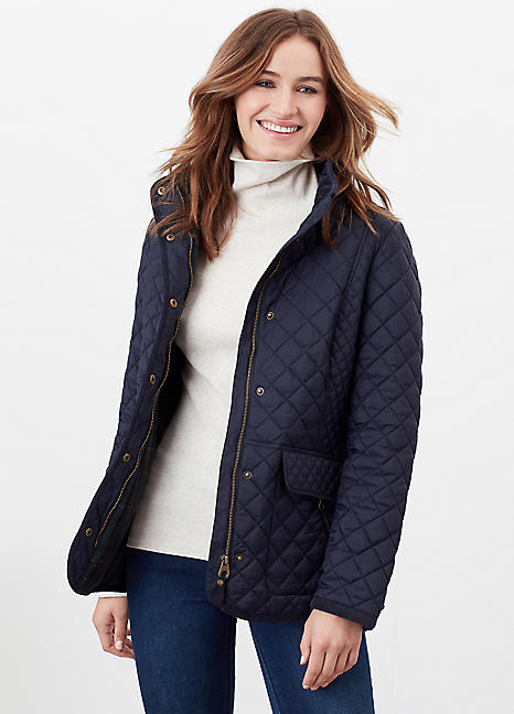 SS19 Joules Newdale Quilted Jacket Coat 