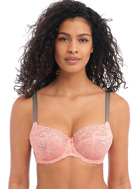 Offbeat Underwired Side Support Full Cup Bra by Freya