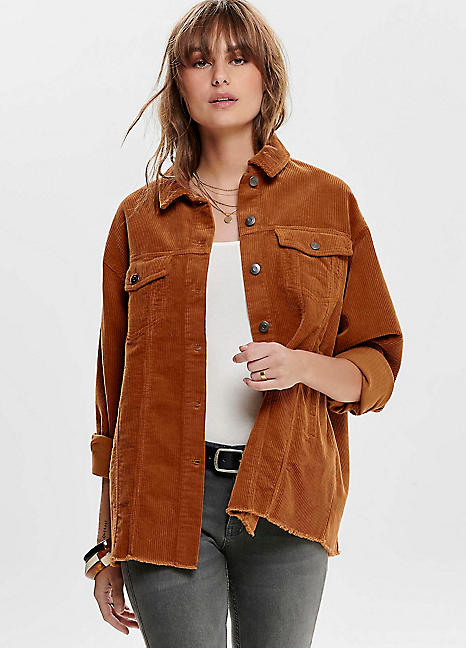 oversized corduroy jacket
