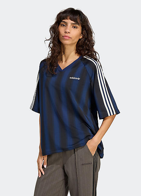 Oversized V-Neck T-Shirt by adidas Originals | Look Again