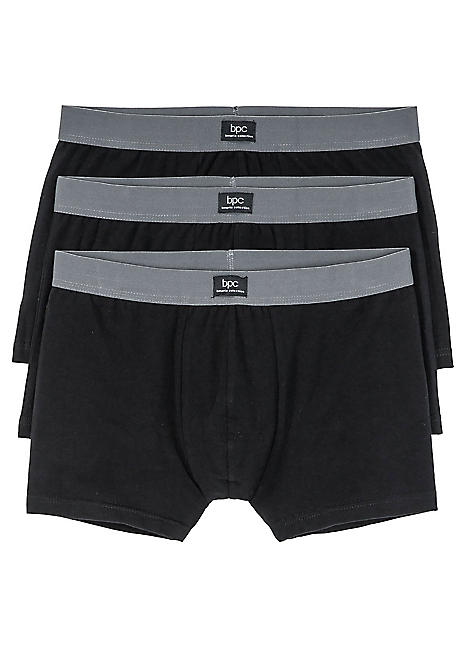 Pack of 3 Loose Boxers by bonprix