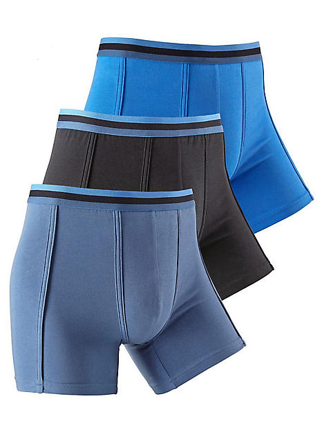 Pack of 3 Retro Active Micro Flex Eco Boxer Shorts by adidas