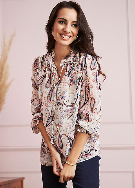 Paisley Print Blouse by Together | Look Again