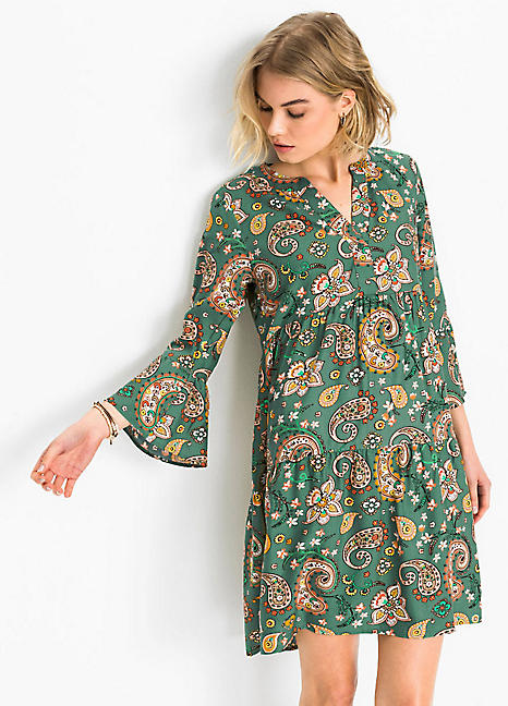 shirt dress paisley