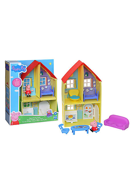 Peppa's Family House Playset by Peppa Pig Look Again