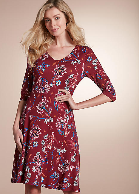 petite swing dresses
