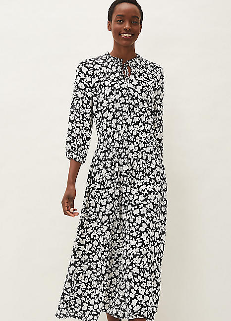 Philippa hem 2024 detail midi dress