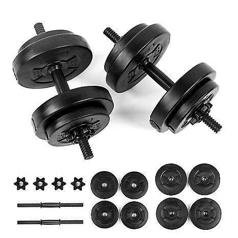 Sports authority dumbbell discount set