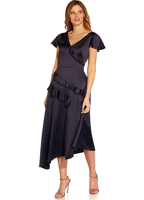 Adrianna papell outlet asymmetrical dress