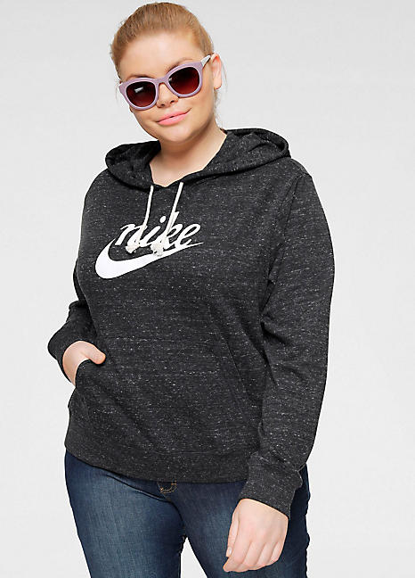 nike plus size gym vintage hoodie