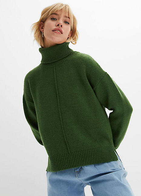 Polo Neck Jumper by bonprix