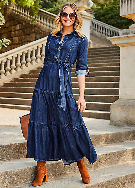 old fashioned shirt dress