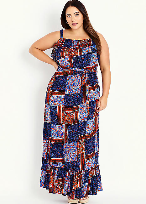 evans plus size maxi dresses