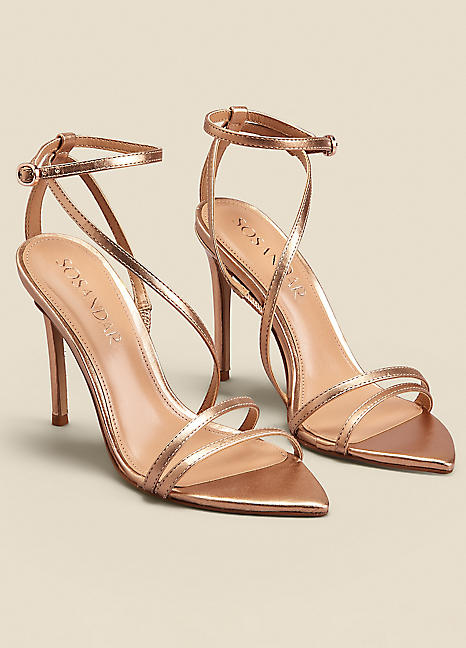 Office rose gold heels on sale