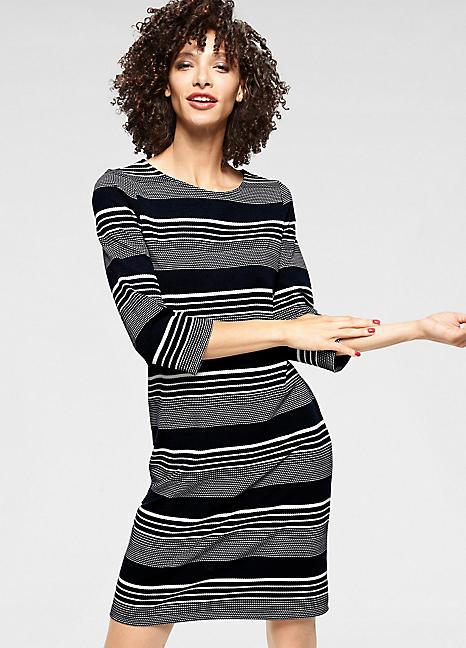 Striped Jersey Dress