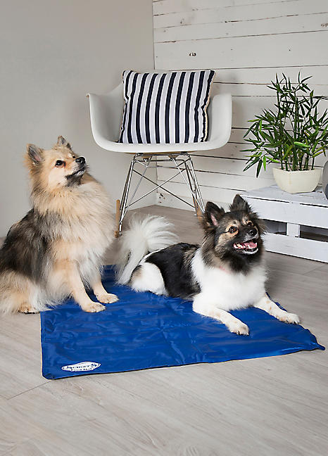 Self Cooling Pet Mat Blue by Scruffs