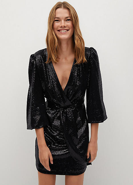 Mango sequin dress Clearance