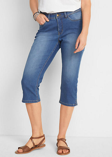 Shaper Capri Jeans by bonprix | Look Again