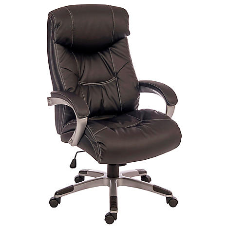 Siesta Faux Leather Office Chair By Teknik Look Again