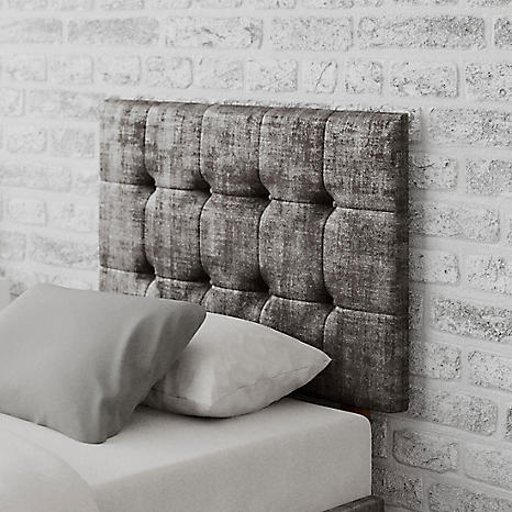 Distressed white deals headboard