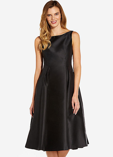 Adrianna papell clearance tea length dress