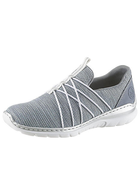 Details about   Ladies Rieker L3256 Synthetic Casual Slip On Trainer Shoes