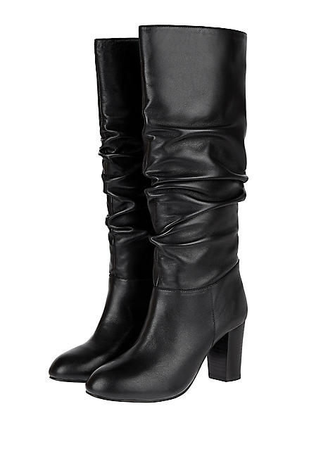 Long slouch boots Clearance